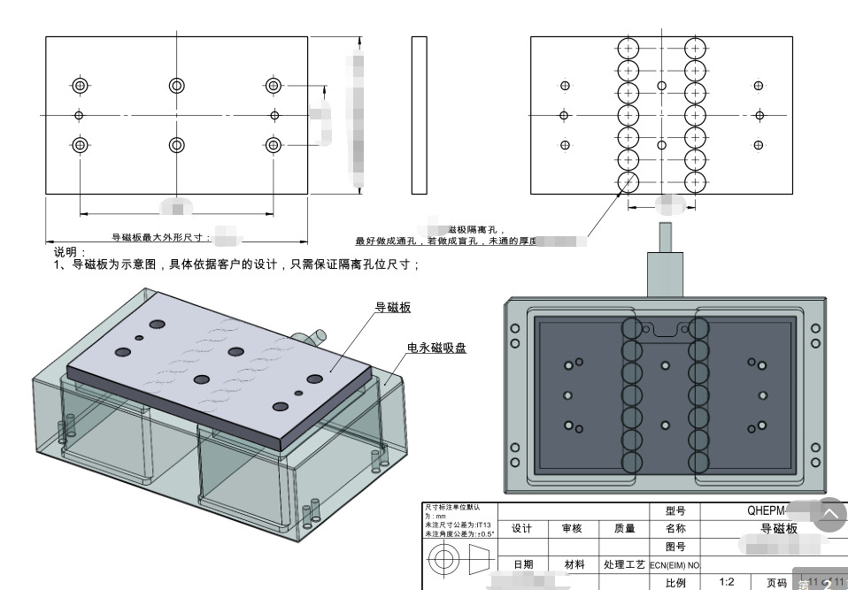 千豪電永磁吸盤，吸盤大全